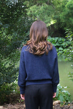 Load image into Gallery viewer, Lothlorian Prime Merino & Possum Cardigan - Denim
