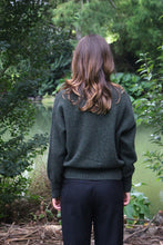 Load image into Gallery viewer, Lothlorian Prime Merino & Possum Cardigan - Moss