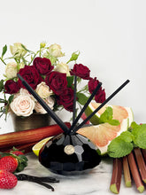 Load image into Gallery viewer, Roses & Rhubarb Hexagonal Crystal Reed Diffuser - 100mL