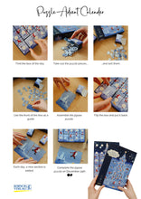 Load image into Gallery viewer, Advent Calendar Jigsaw - Nisse Winter Christmas Tree