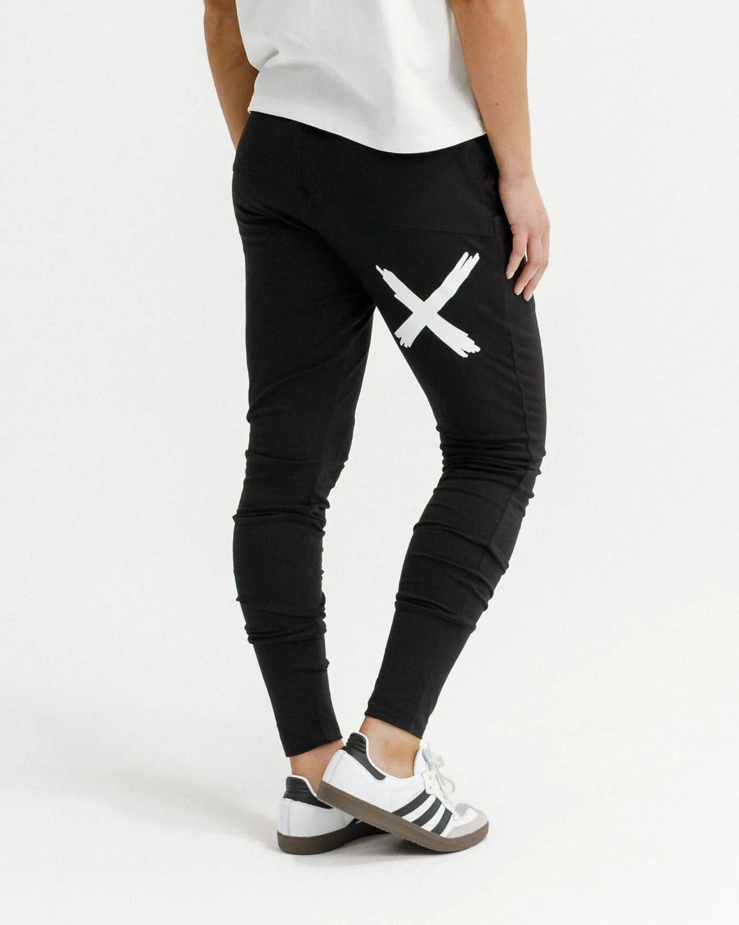Homelee Apartment Pant - Black with White X