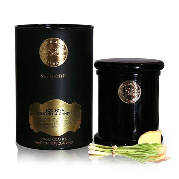 Lemongrass & Ginger Eco Soya Citronella Candle