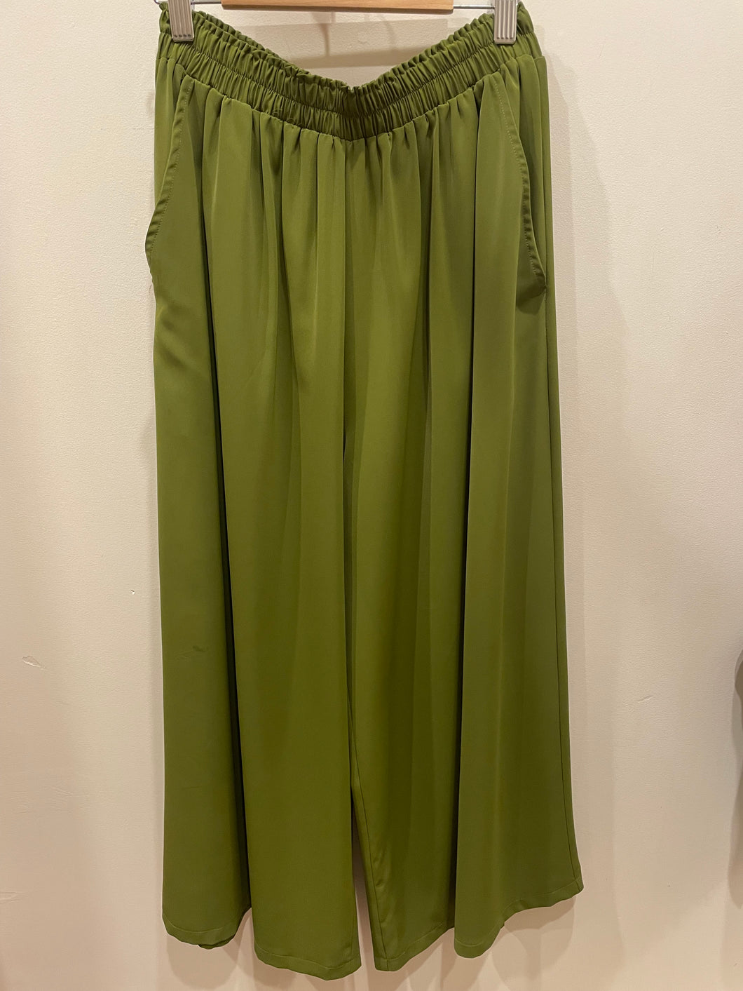 Chao - Rayon Silk Pants - Green