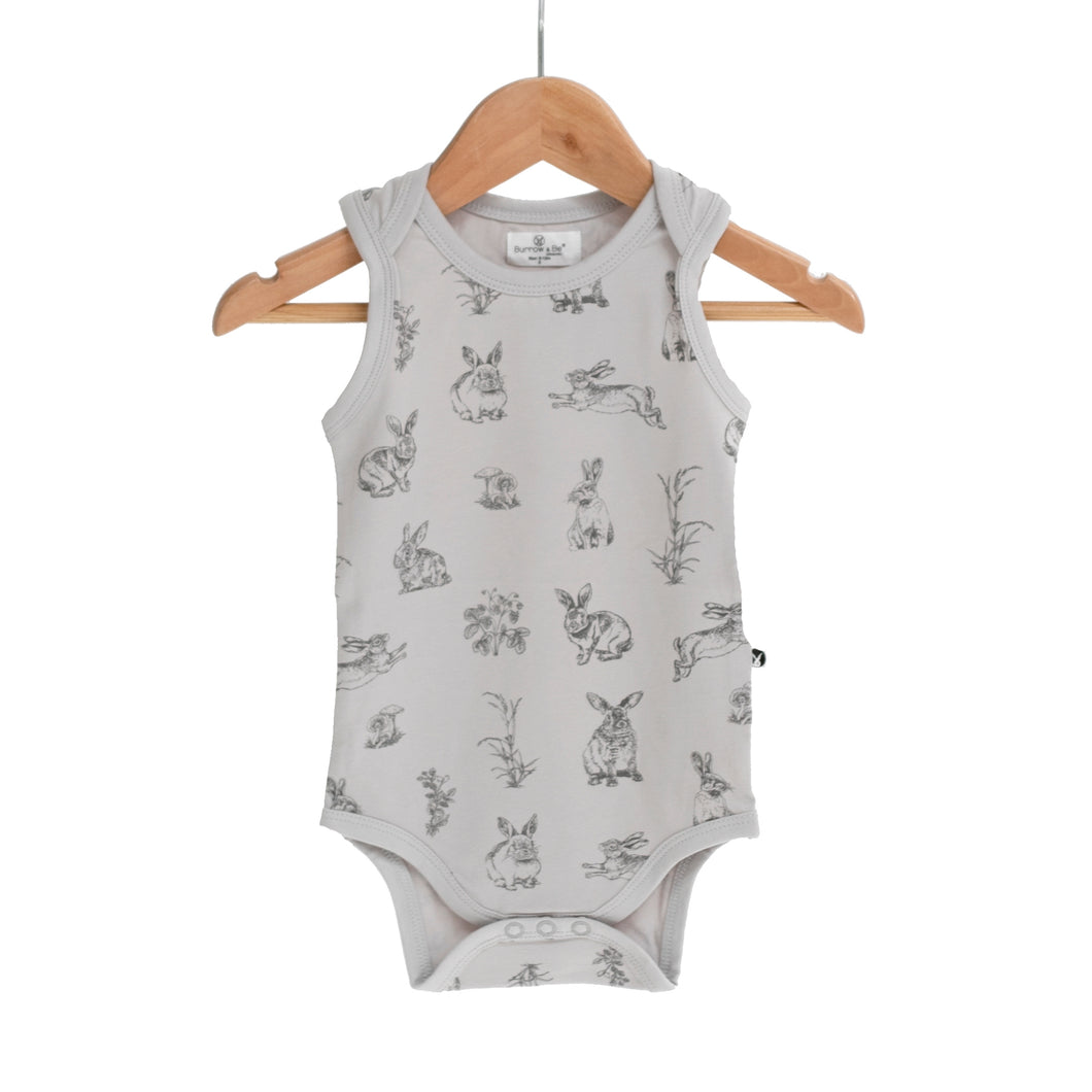 Burrow & Be - Grey Burrowers Singlet Onesie