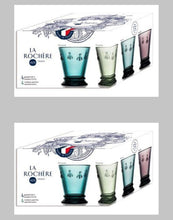 Load image into Gallery viewer, La Rochere Gift Box 4 Bee Coloured Tumblers

