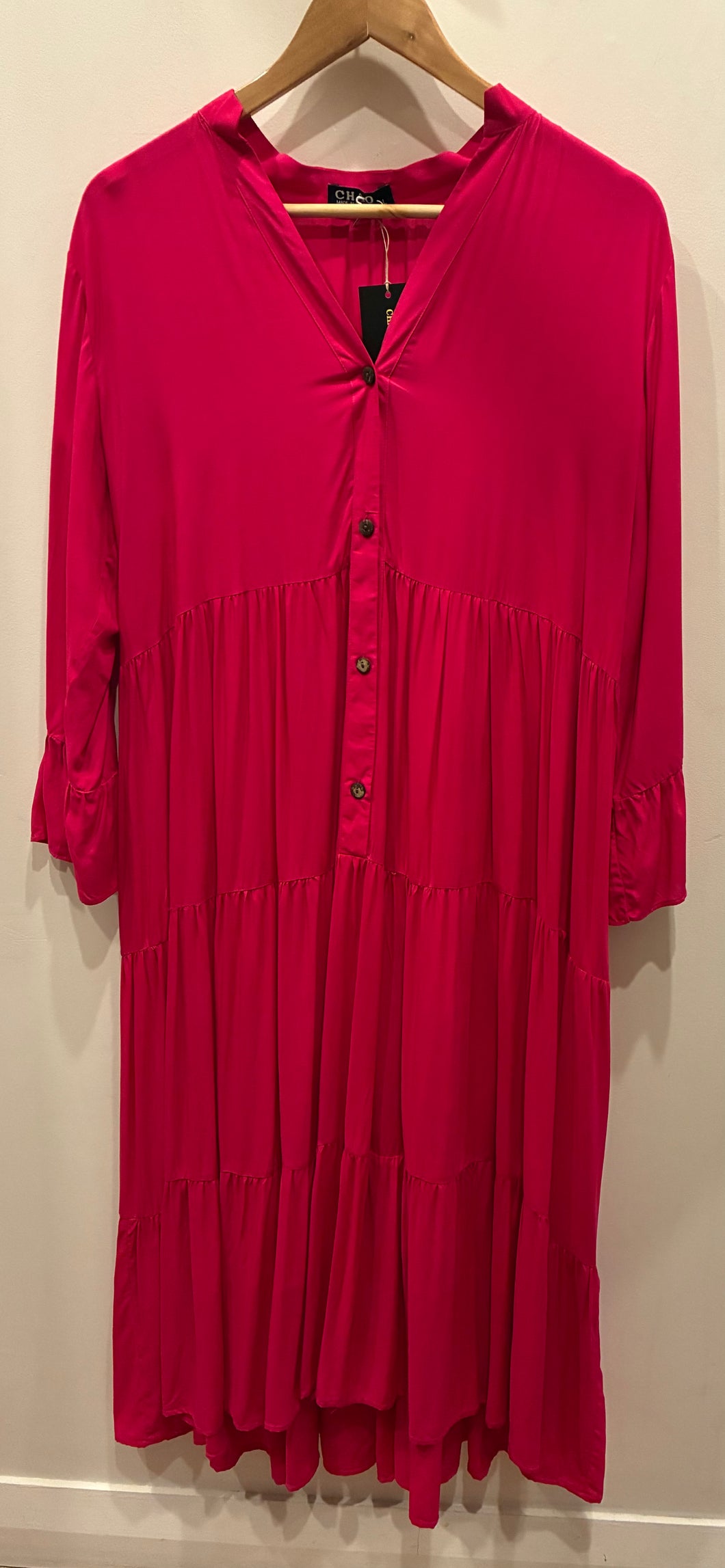 Chao Magenta Dress - 50% OFF