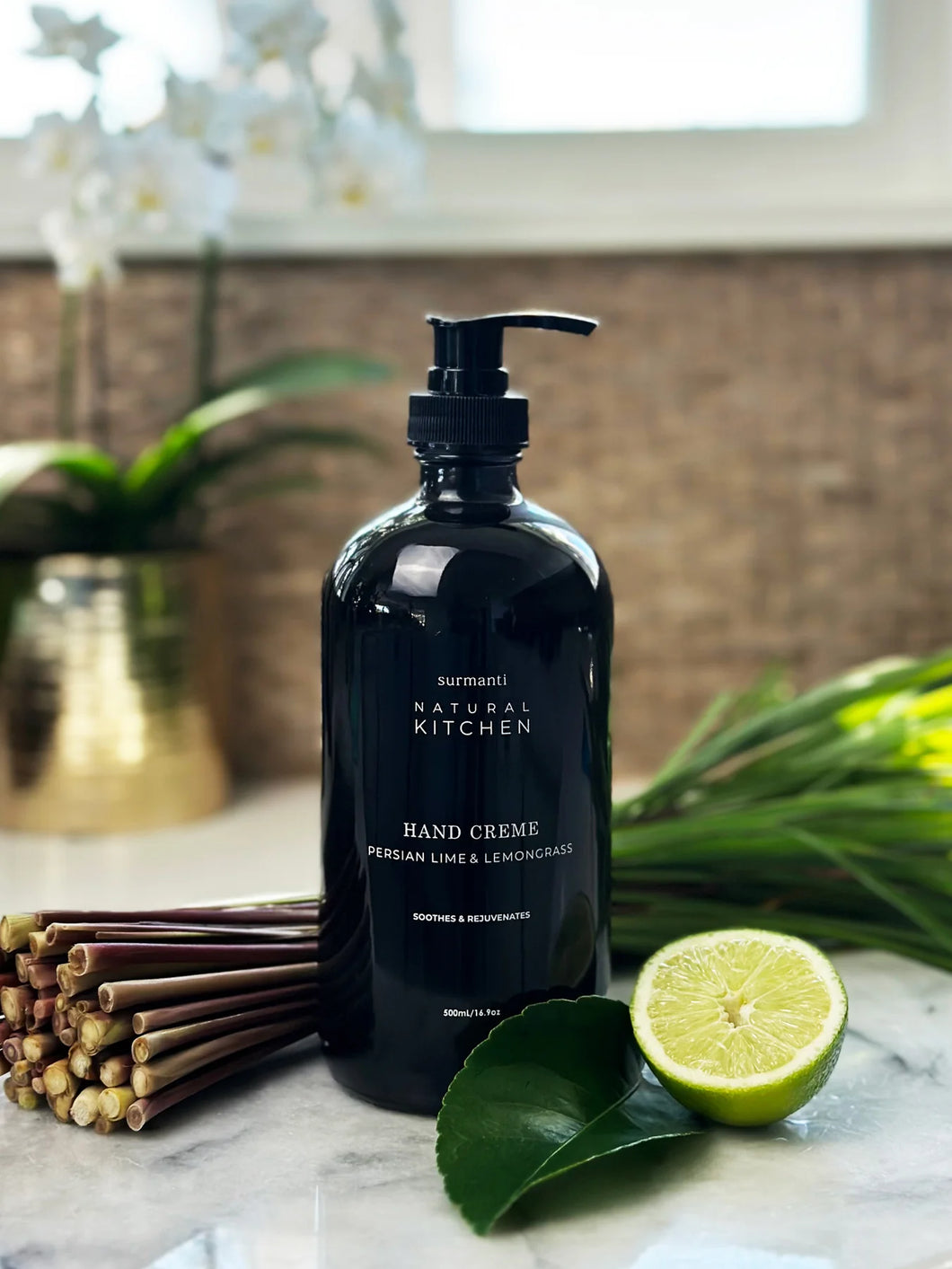 Hand Creme - Persian Lime & Lemongrass - Natural Kitchen - 500ML