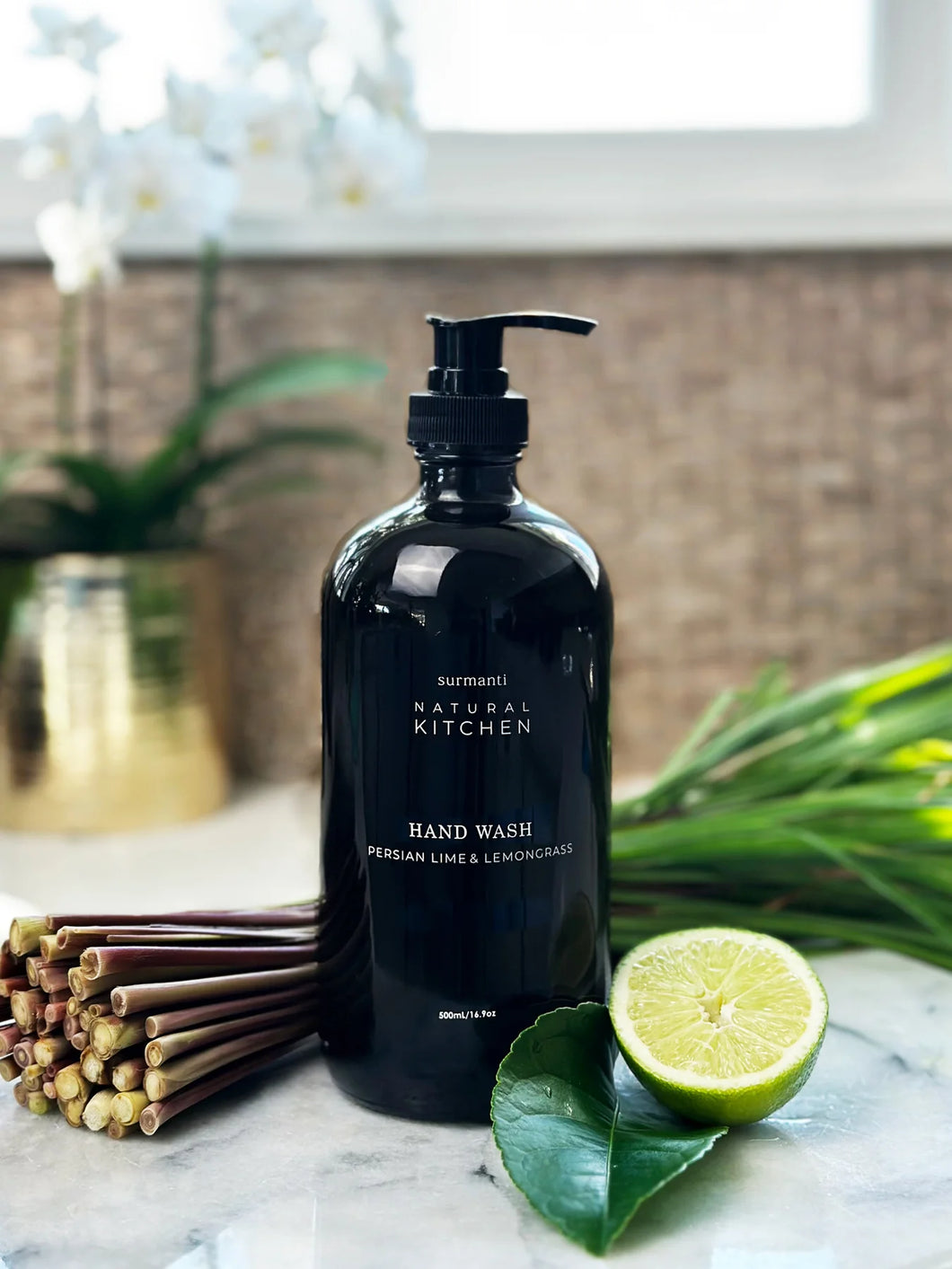 Hand Wash - Persian Lime & Lemongrass - Natural Kitchen - 500mL
