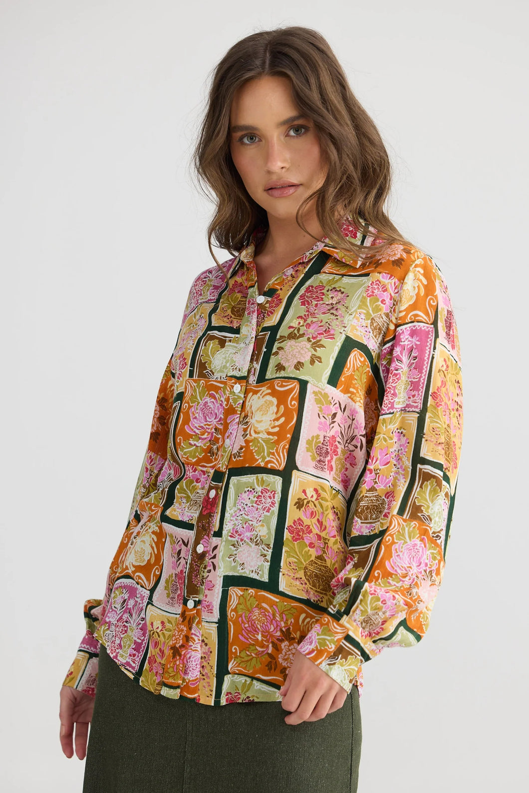 Flower child shirt - Postcard Petals