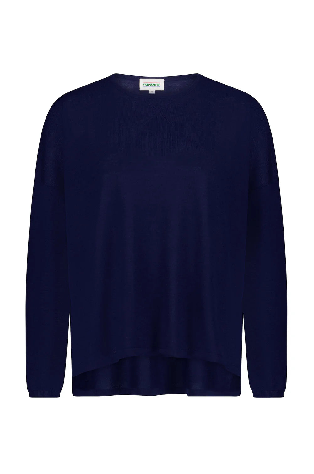 Dolomite Stitched Sweater Navy Yarnsmith - Price Reduced