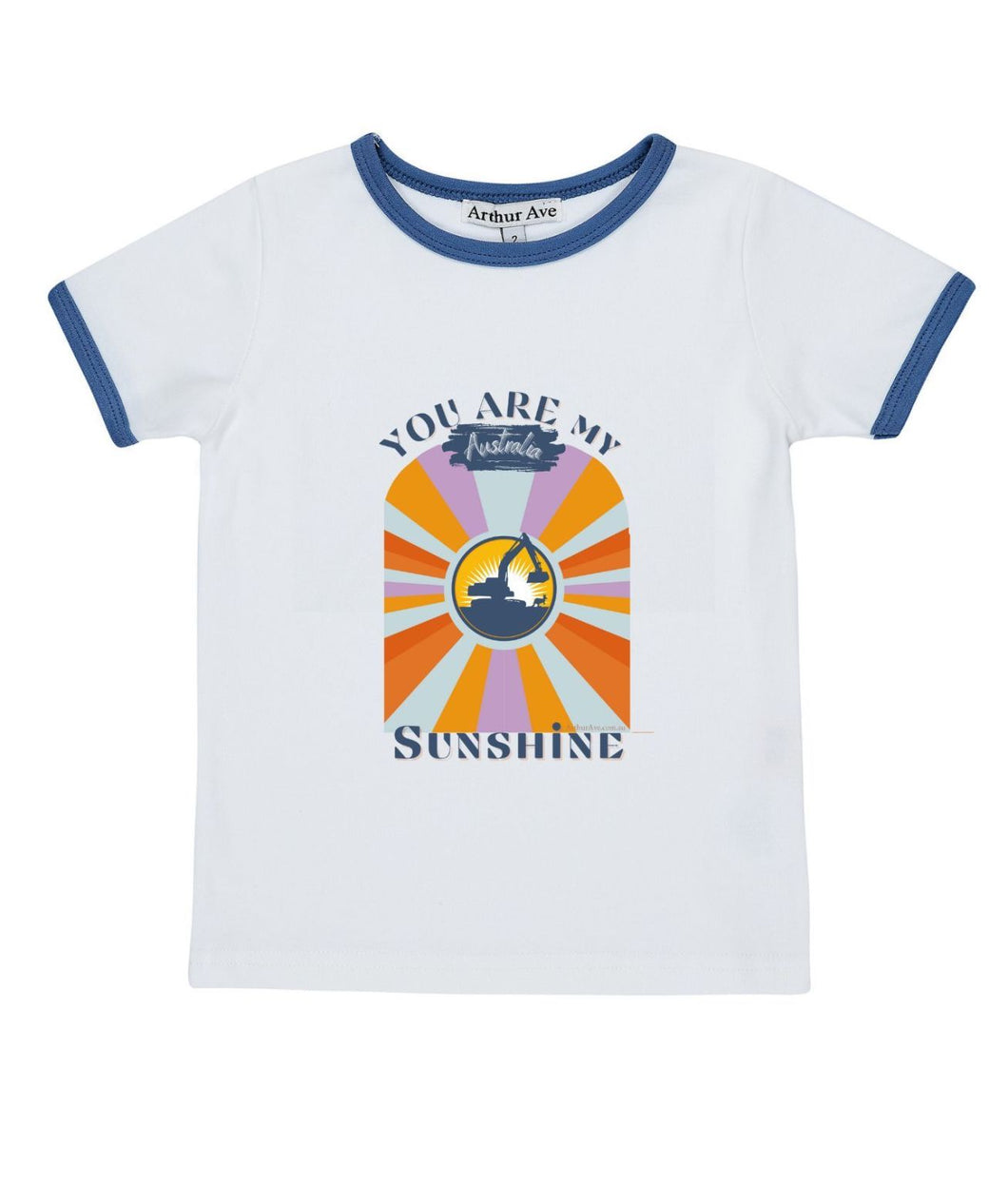 Arthur Ave - Digger Sunshine T Shirt