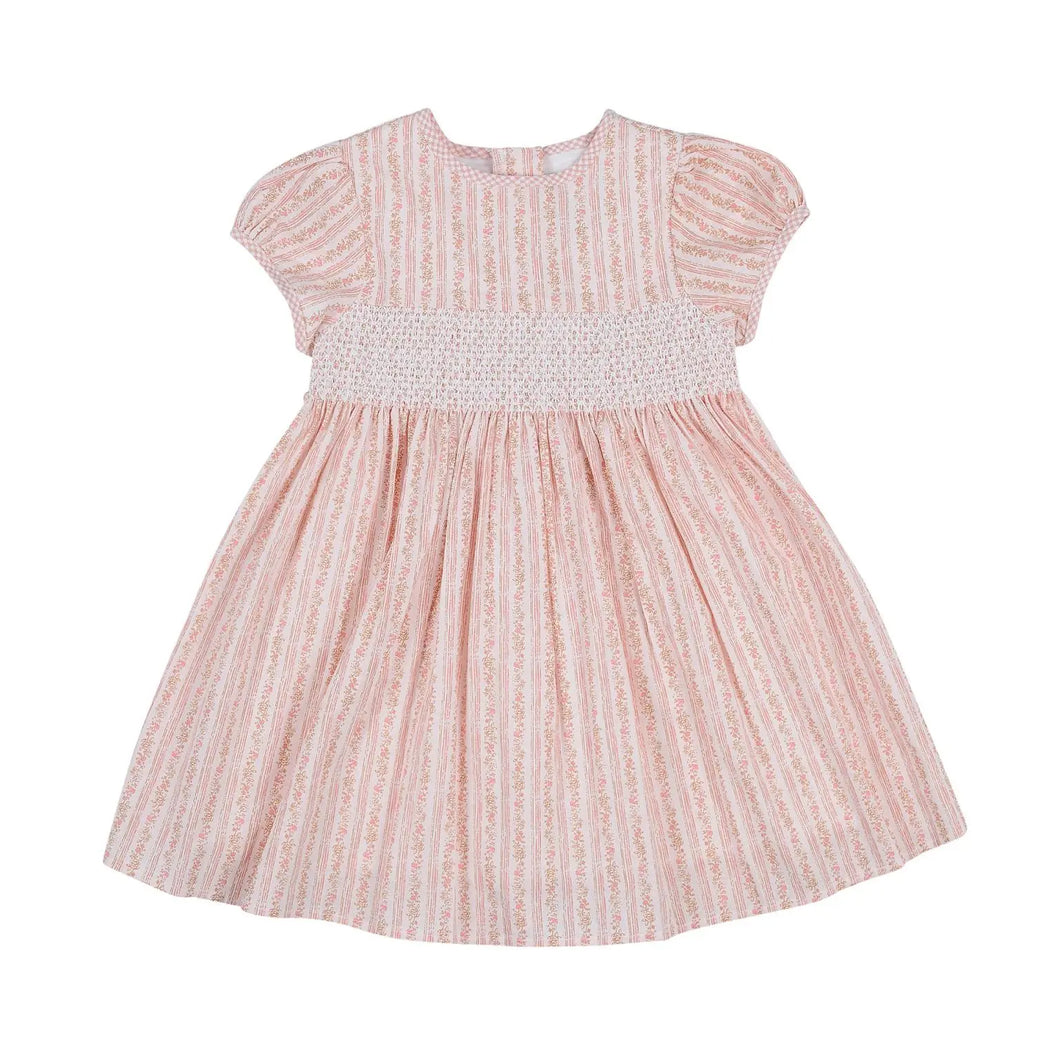 Arthur Ave Soft Pink Smock dress
