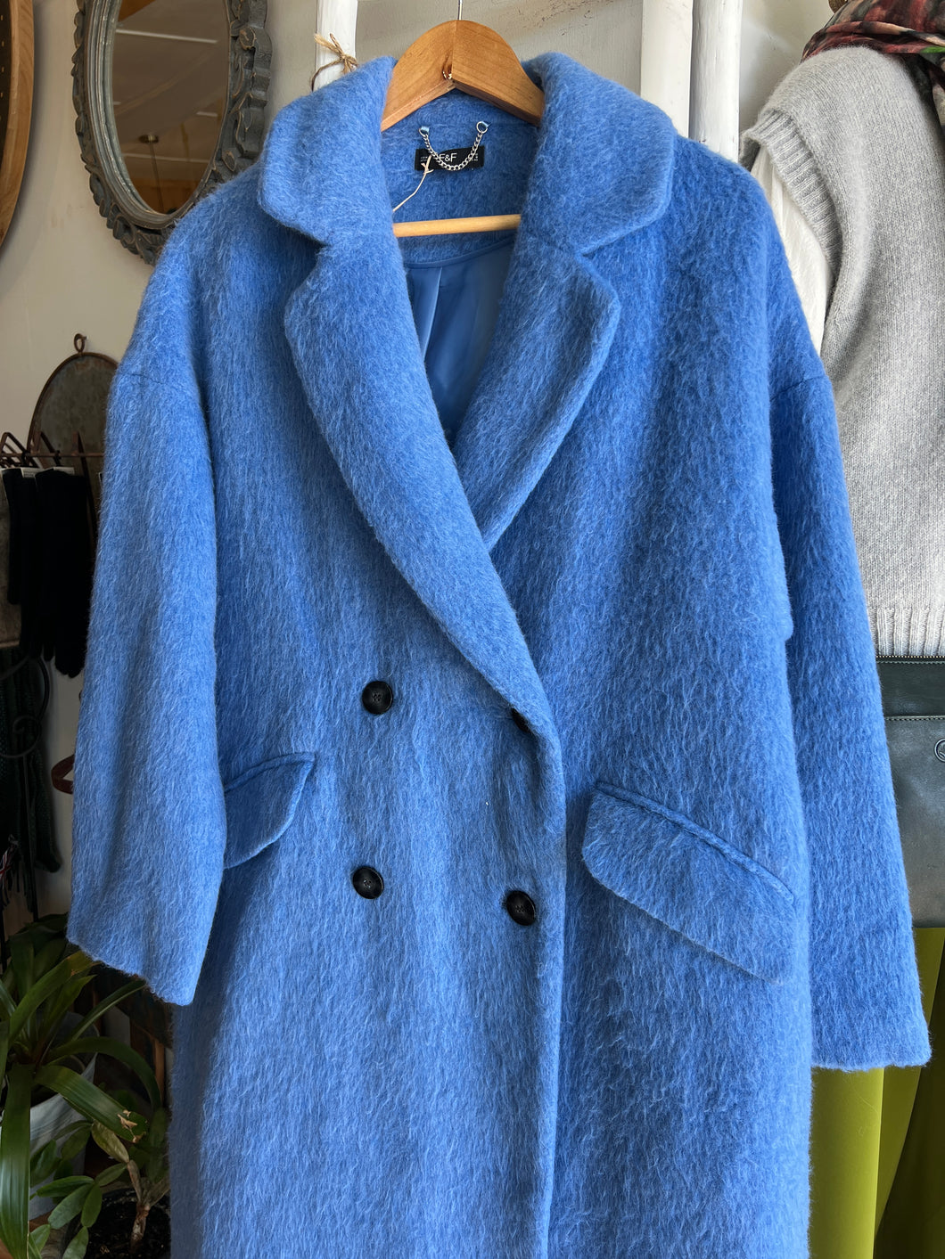Chao Winter Coat - Blue - 50% OFF