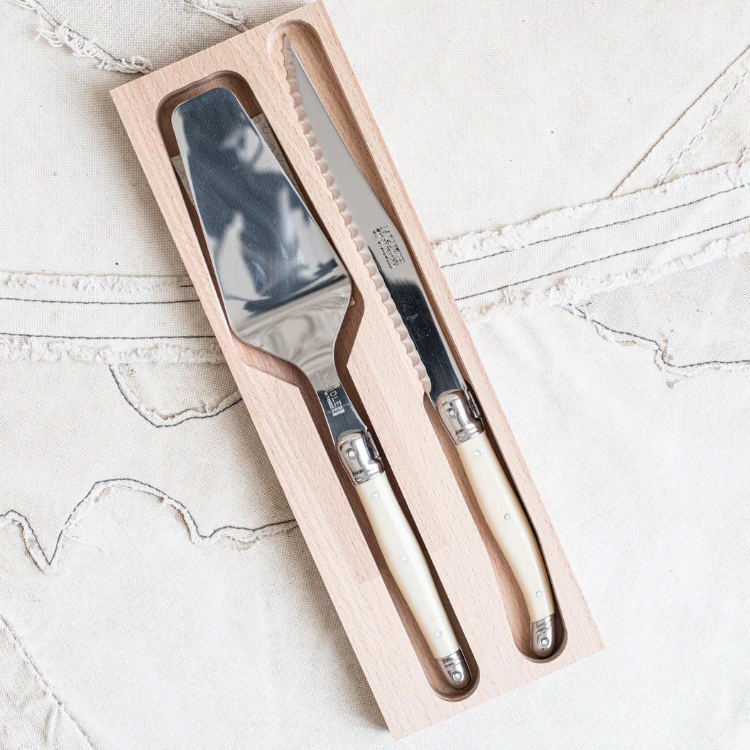 Laguiole Cake Server & Knife Set