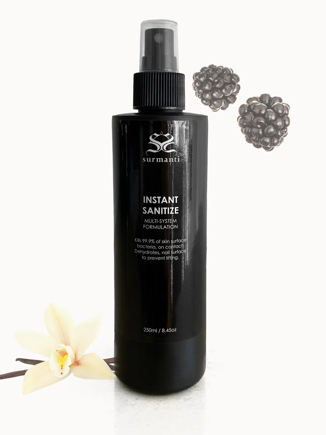 Instant Sanitize 300ml 70% Alcohol - Black Raspberry & Vanilla