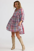 Load image into Gallery viewer, Talisman Winnie Mini Dress - Picnic Check
