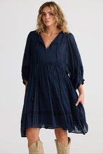 Load image into Gallery viewer, Talisman Solstice Mini Dress - Navy
