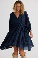 Load image into Gallery viewer, Talisman Solstice Mini Dress - Navy
