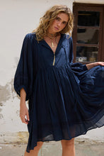 Load image into Gallery viewer, Talisman Solstice Mini Dress - Navy
