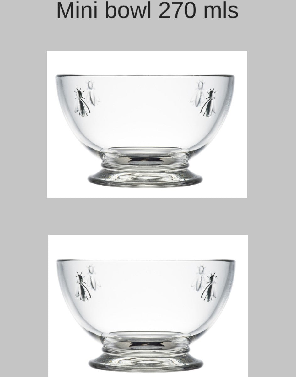 La Rochere Bee Glass Bowl 600ml