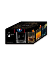Load image into Gallery viewer, La Rochere Gift Box 4 Bee Whisky Glasses

