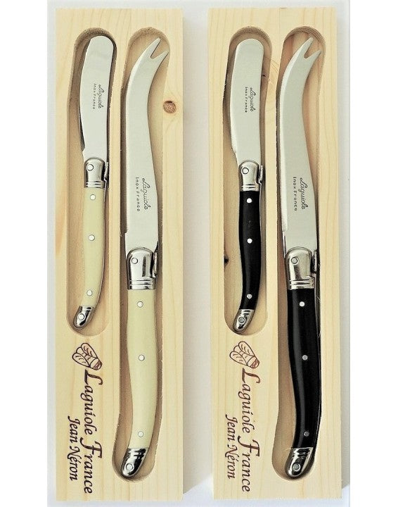Laguiole Cheese Knife Set Wooden box