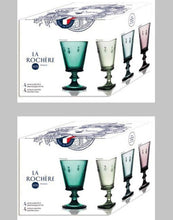Load image into Gallery viewer, La Rochere Gift Box 4 Bee Coloured Wine Glasses
