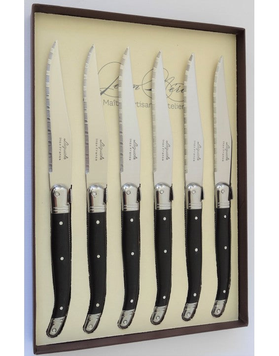 Laguiole 6 Steak Knives Gift Box