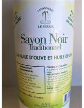 Load image into Gallery viewer, Le Serail Biodegradable Black Cleaning Soap
