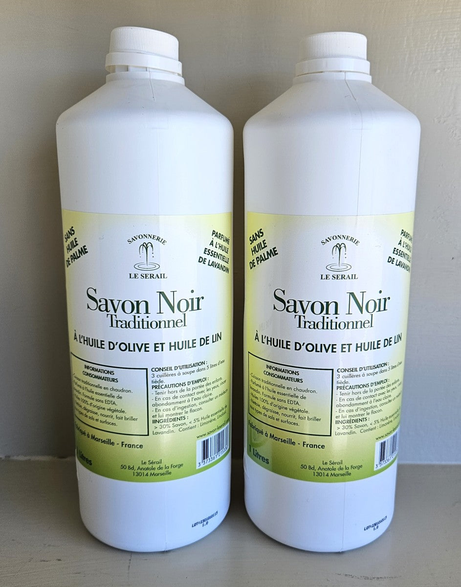 Le Serail Biodegradable Black Cleaning Soap